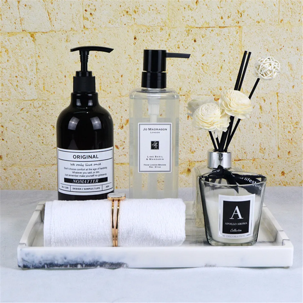 Скандинавская бутылка для хранения шампуня ванной Простая Дорожная портативная