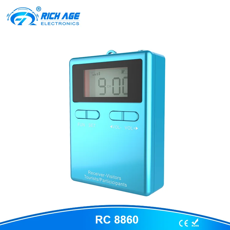 구매 투어 가이드 컨퍼런스 시스템 1 송신기 + 14 수신기