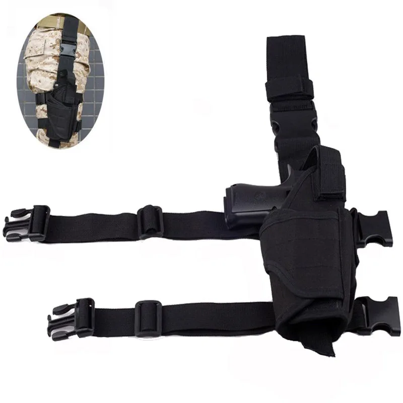 Нейлоновая армейская тактическая кобура для пистолета Торнадо правой руки и ног