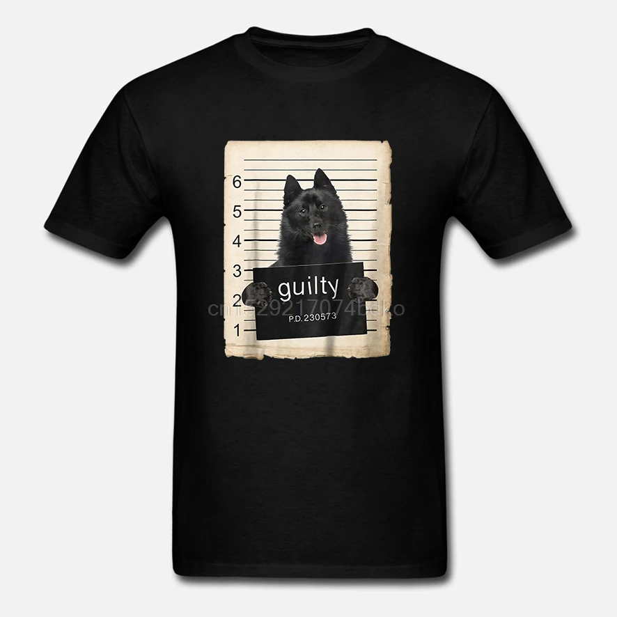 Новые Топы 2019 Мужская футболка с надписью Schipperke кружка собака shot bad Dog Shirt|Мужские