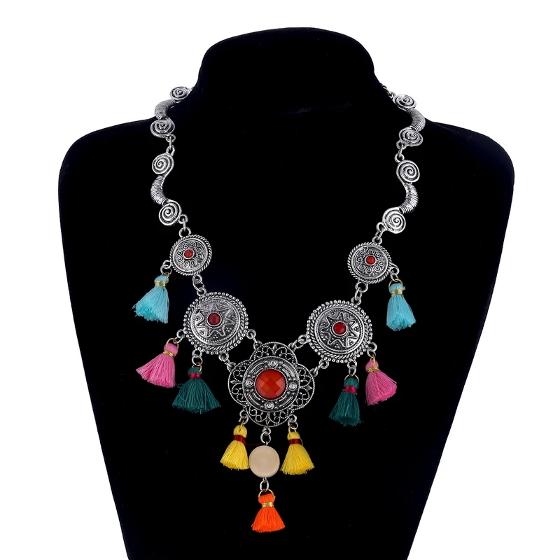 Богемное массивное женское ожерелье LOVBEAFAS в этническом стиле ювелирное