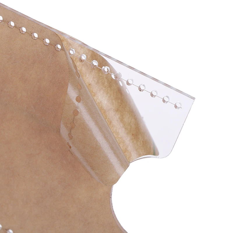 Акриловый прозрачный шаблон ручная работа Набор сделай сам Ремесло для кожаного