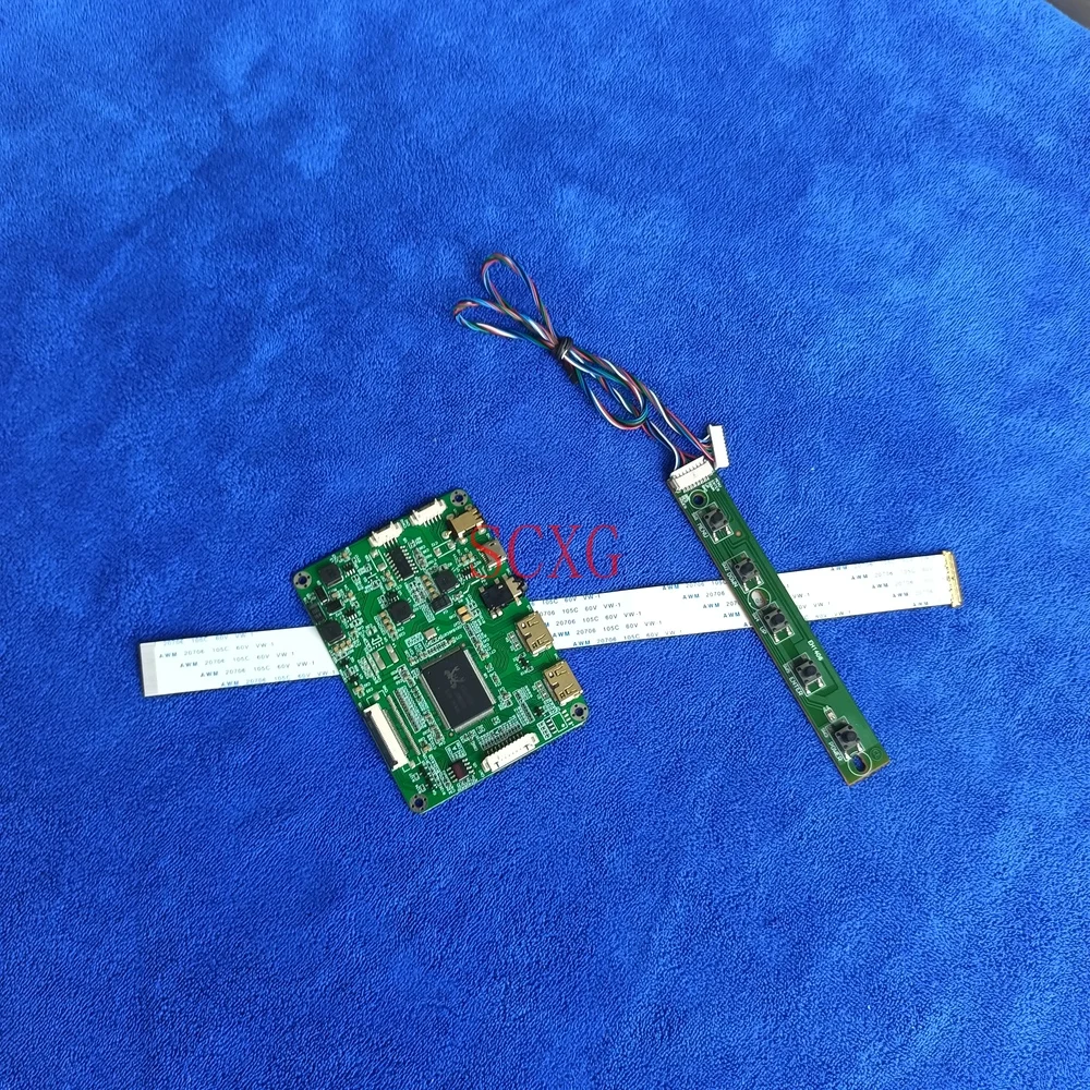 

EDP 30 Pin 1920*1080 Screen Controller Board Fit LP140WF4-SPA1 LP140WFA-SPD1/SPF1/SPM1 5V Micro USB LCD Mini HDMI-Compatible Kit