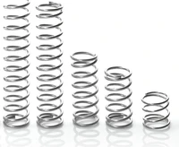 20pcs wire diameter 0 4mm od 6mm stainless steel micro return small compression anti corrosion extension springs l5 50