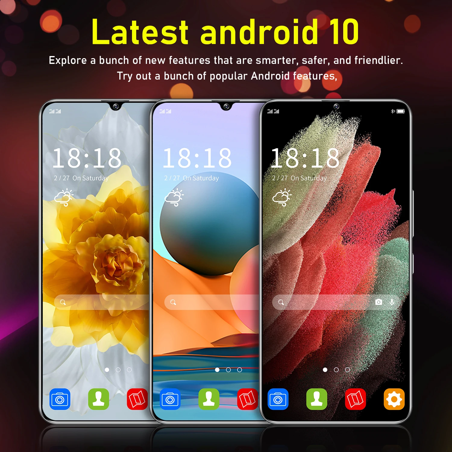 

Nova8 pro 6.26 Inch Smartphone 6500mAh Unlock Global Version 5G Android 24MP+48MP 8GB+256GB Celulares Dual SIM smart phone