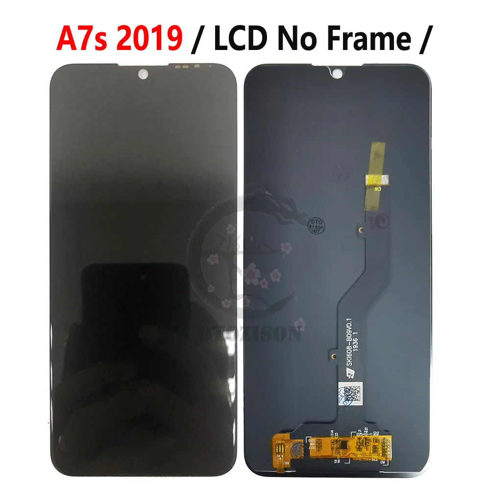 Tanie Do ZTE A7 2020 Wyświetlacz LCD A7s A7 2019 2019RU P963F02 LCD Z Ramką A7 Vita A0722 Ekran Dotykowy Digitizer Montaż Wymiana