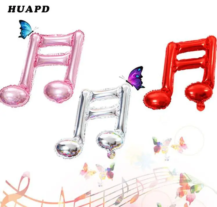 10 шт. цветные музыкальные шары с двойными нотами балетные для девочек вечерние