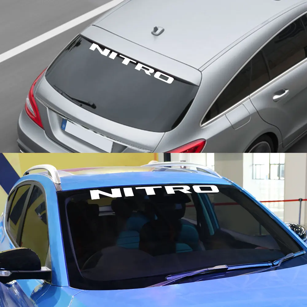 Автомобильная виниловая наклейка на переднее и заднее лобовое стекло для Dodge AVENGER