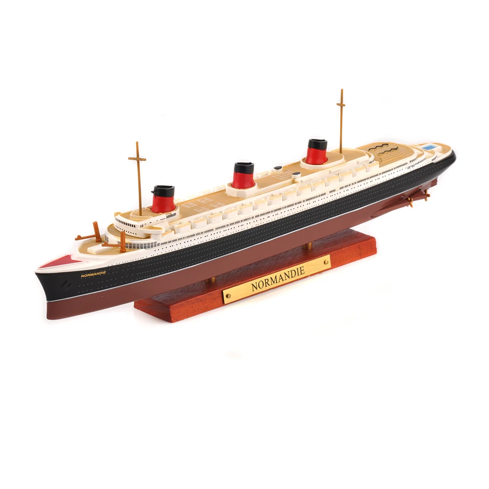 1/1250 шкала литья под давлением Франция и Нормандия и RMS луситания и RMS TITANNIC паровой корабль модель круизного корабля коллекция детские игрушки подарок