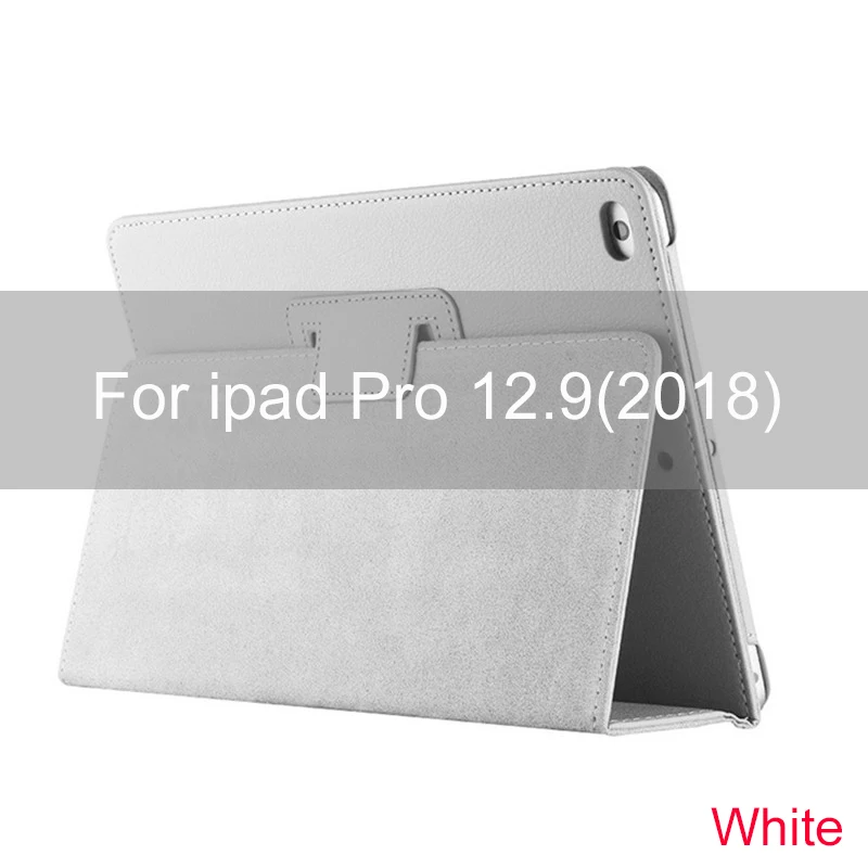 For pro 12.9(2018) Essidi кожаный чехол-подставка для ipad pro 12,9() Anto Wake Sleep Tablet Cover Skin для ipad pro 12,9 - Цвет: For pro 12.9(2018)
