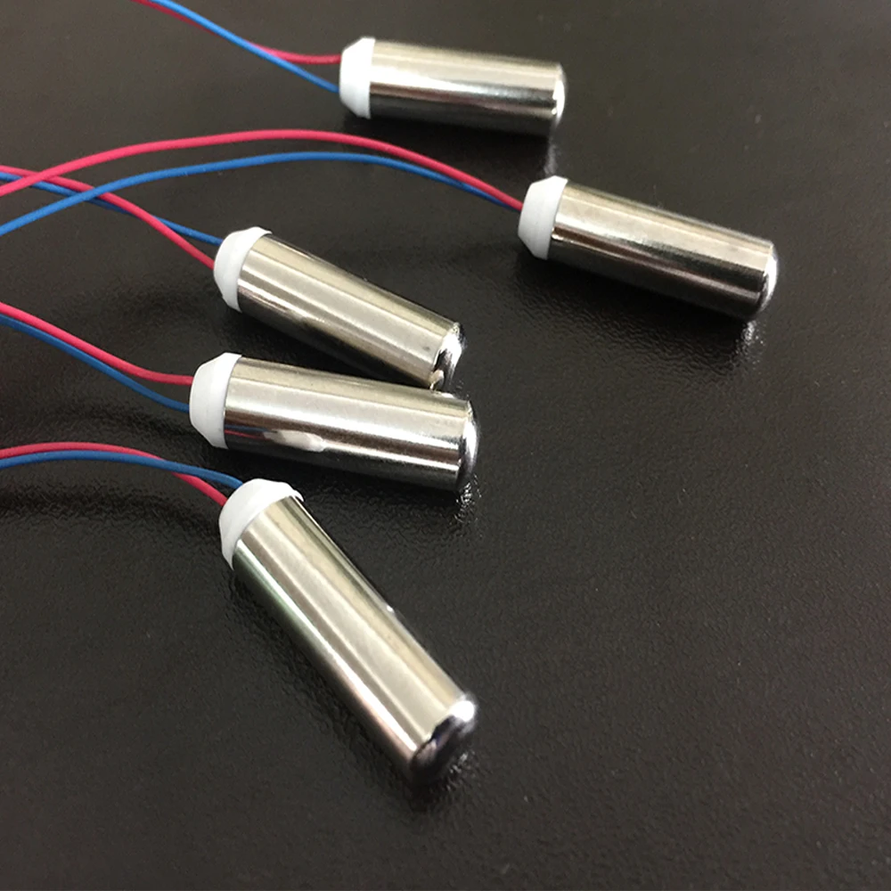 2PCS 7x25mm DC 3.7V 5V Vibrator Motor Professional Massager Mini Waterproof Vibration Coreless For Beauty Instrument | Строительство и