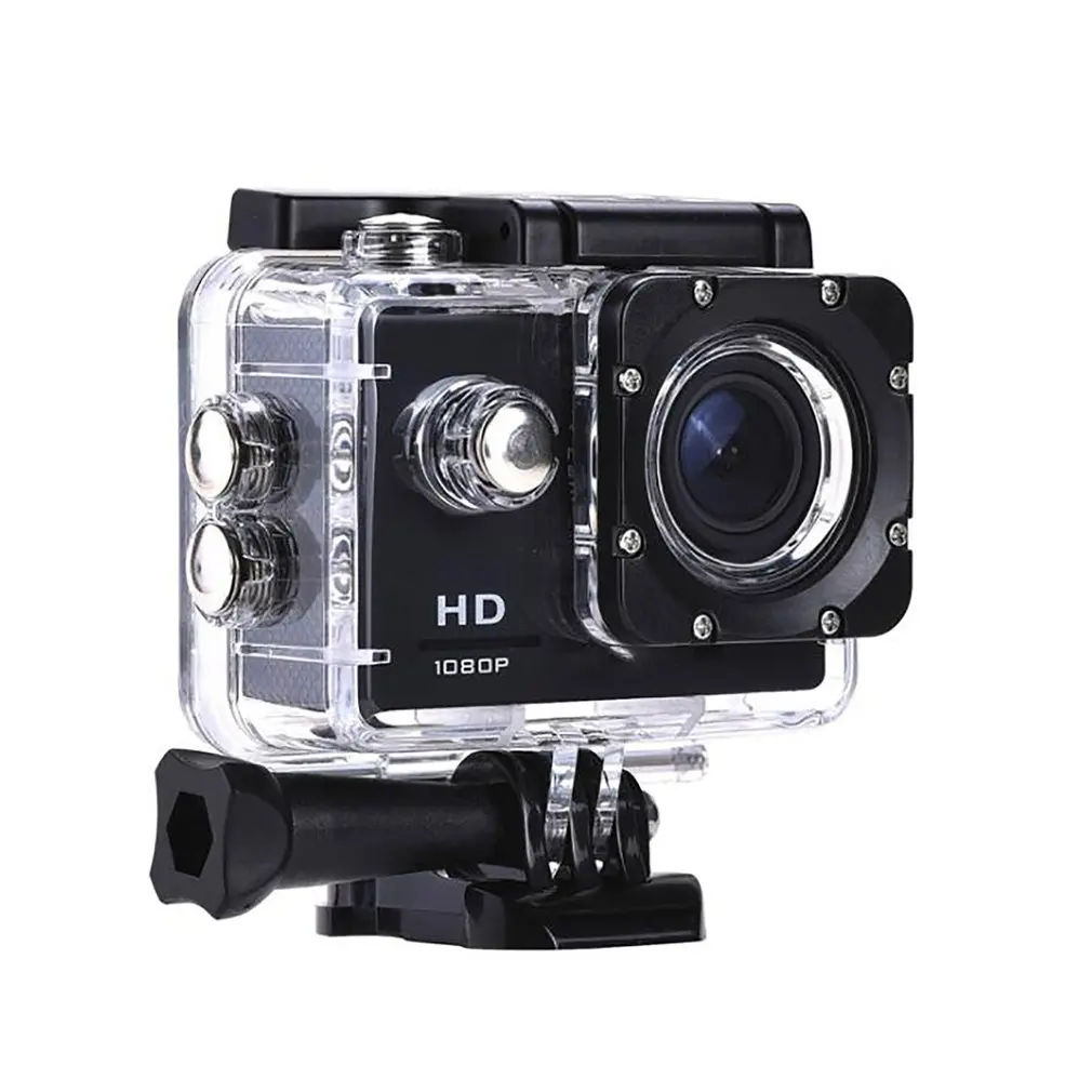 

1 Set Action Camera Plastic 30M Waterproof Go Diving Pro Sport Mini DV 1080P Video Camera Bike Helmet Car Cam DVR