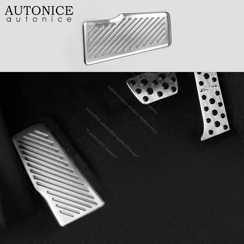 

Торможение для ног из нержавеющей стали, Накладка для педали, подходит для toyota Camry 2018-2019