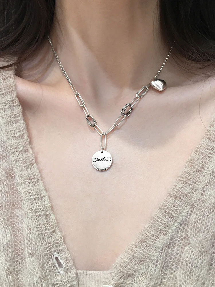 Ювелирное изделие из стерлингового серебра s925 с круглой модной цепочкой для