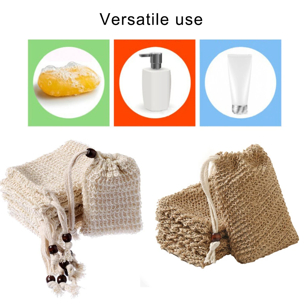 1 шт. пенообразующая сетка для мыла из хлопка и льна | Красота здоровье