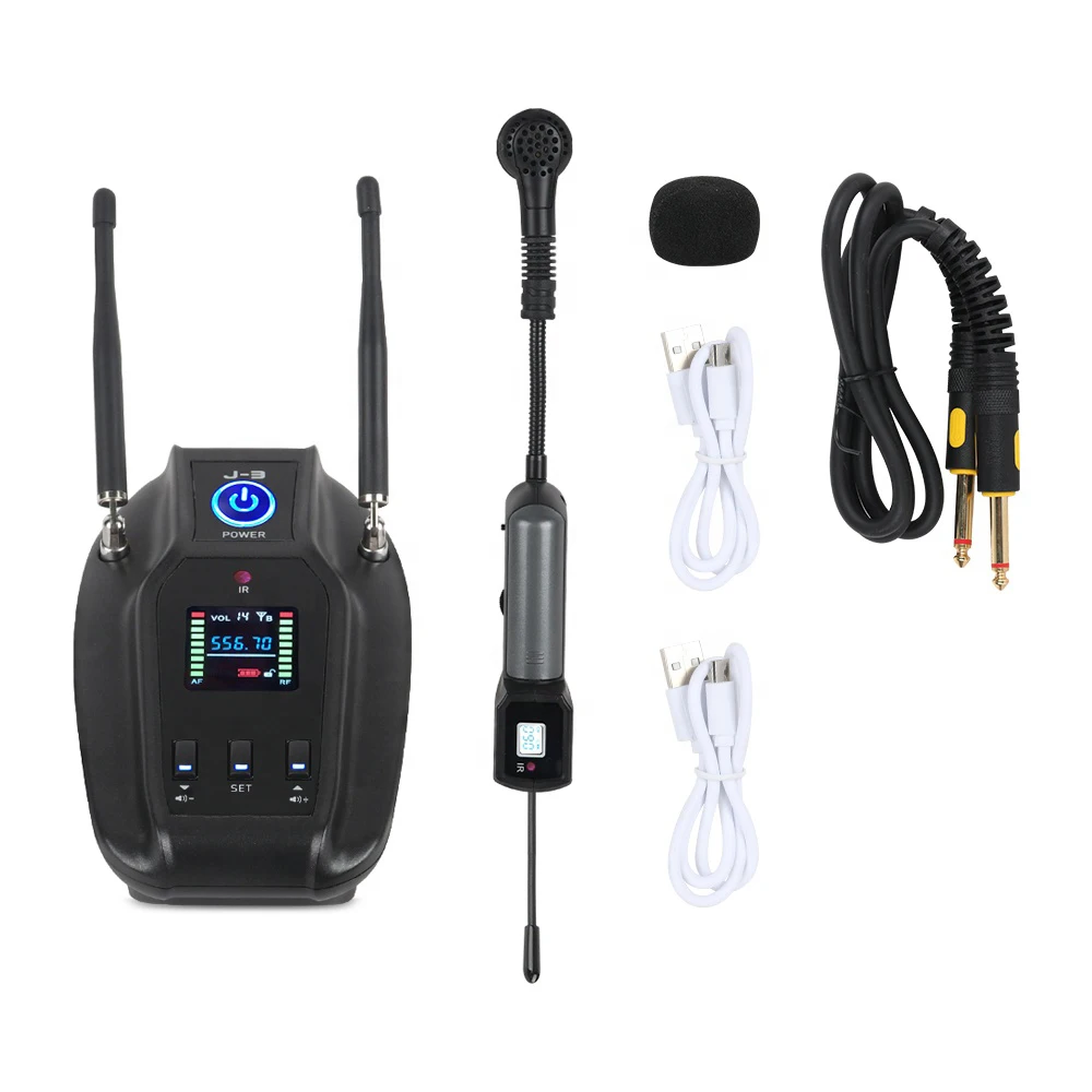 Беспроводной саксофон UHF микрофон для саксофона с функцией True Diversity струна