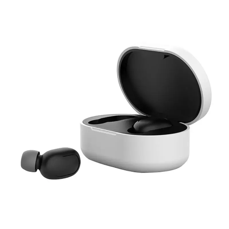 Защитный силиконовый чехол Redmi AirDots Youth с Bluetooth-гарнитурой подходит для Xiaomi Airpods