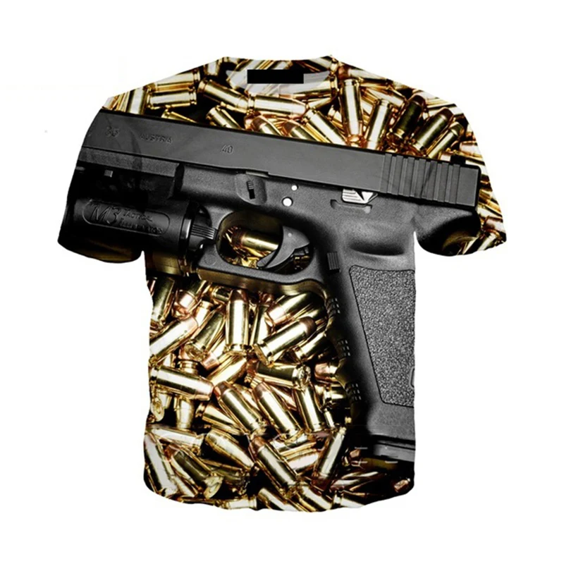 Новая модная футболка в стиле панк раньше оружия Мужская черная топы из тяжелого