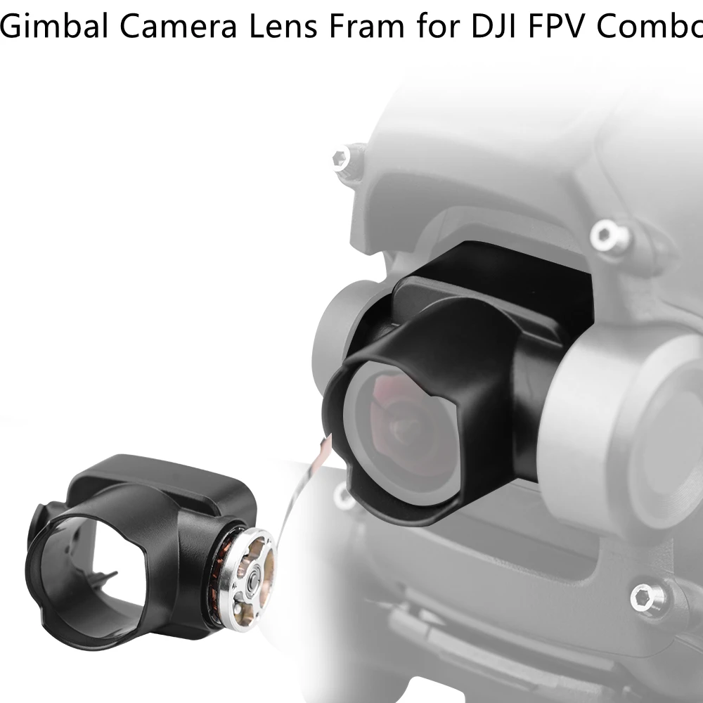 

Original Gimbal Camera Lens Frame Case for DJI FPV Combo Camera Front Shell Motor Drones Spare Part Replacement Accessories