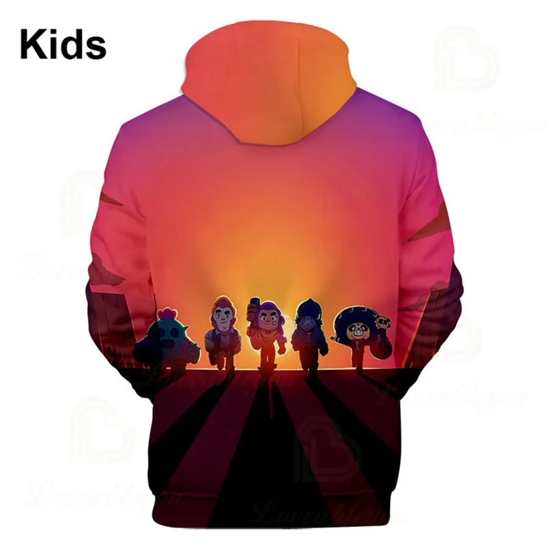 

Hoodie VOID GENE and Star, Kids Leon Child's Wear NITA MAX Game 3d Swearshirt Boys Girls Tops Sweatshirt Baby Clothes
