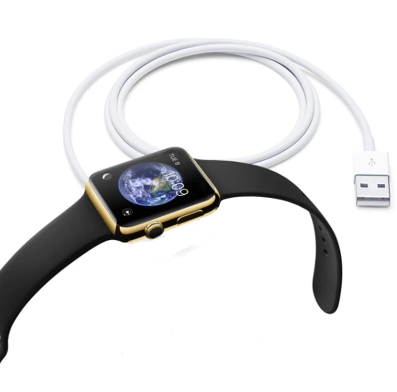 Беспроводной Зарядное устройство кабель для наручных часов iWatch серии 1/2/3/4/5 USB Магнитный наручных часов iWatch зарядный кабель 3,3 футов/1 метр для наручных часов Apple Watch, Зарядное устройство