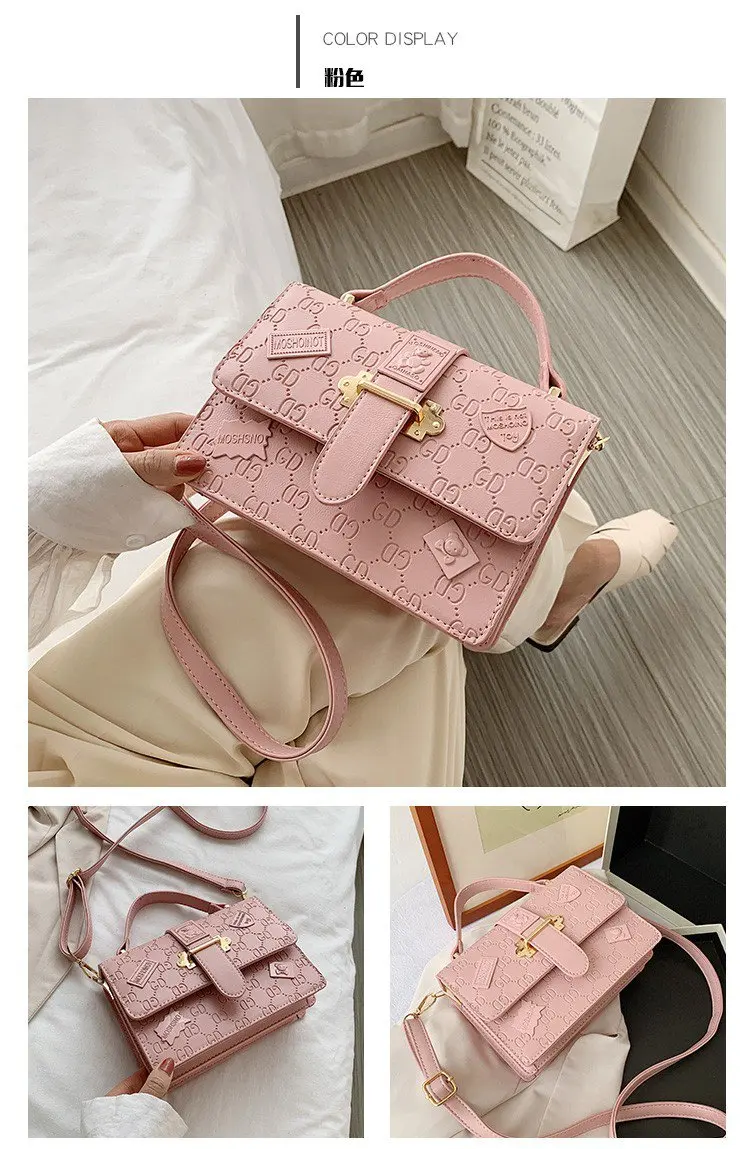 Новинка 2020 женская сумка модная подходящая ко всему мессенджер квадратная слинг