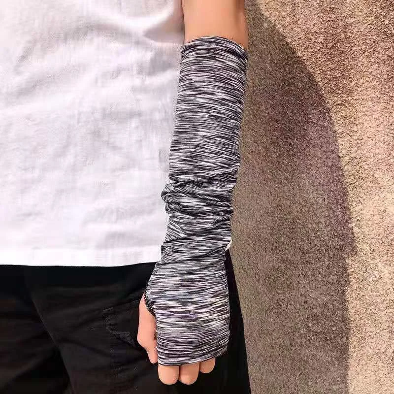 Классные мужские спортивные велосипедные беговые Защита от УФ лучей манжета