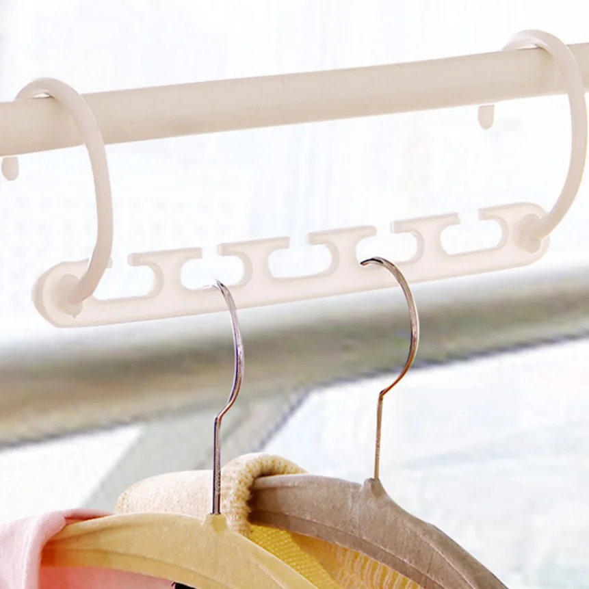 1 шт. 3D компактная вешалка Волшебная для одежды с крючком органайзер шкафа