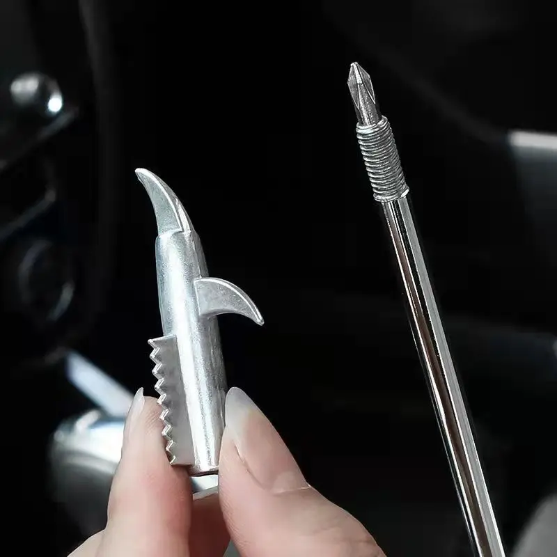 

Stainless Steel Hook Tire Stone Car Picking Stone Knife Truck Explosion-Proof Stone Scraping Hook Car Tire Cleaning Stone Hook