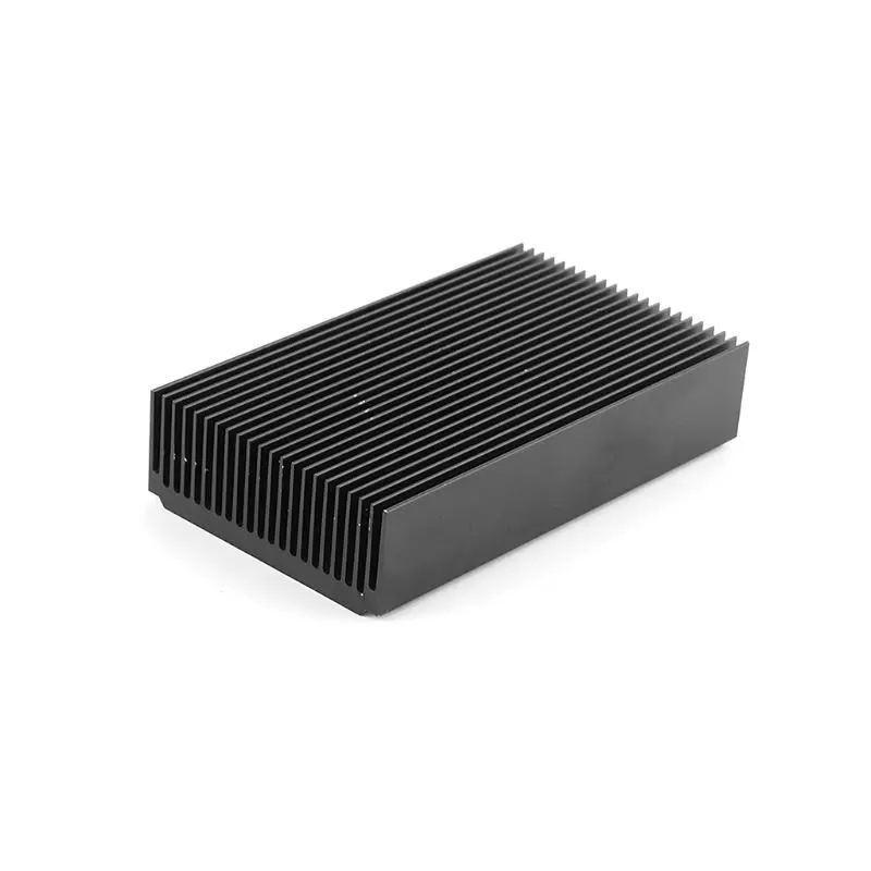

DIY Электронный охлаждающий StripThermal блок экструдированный алюминиевый радиатор для высокомощного светодиодный IC Chip Cooler Радиатор теплоотвод