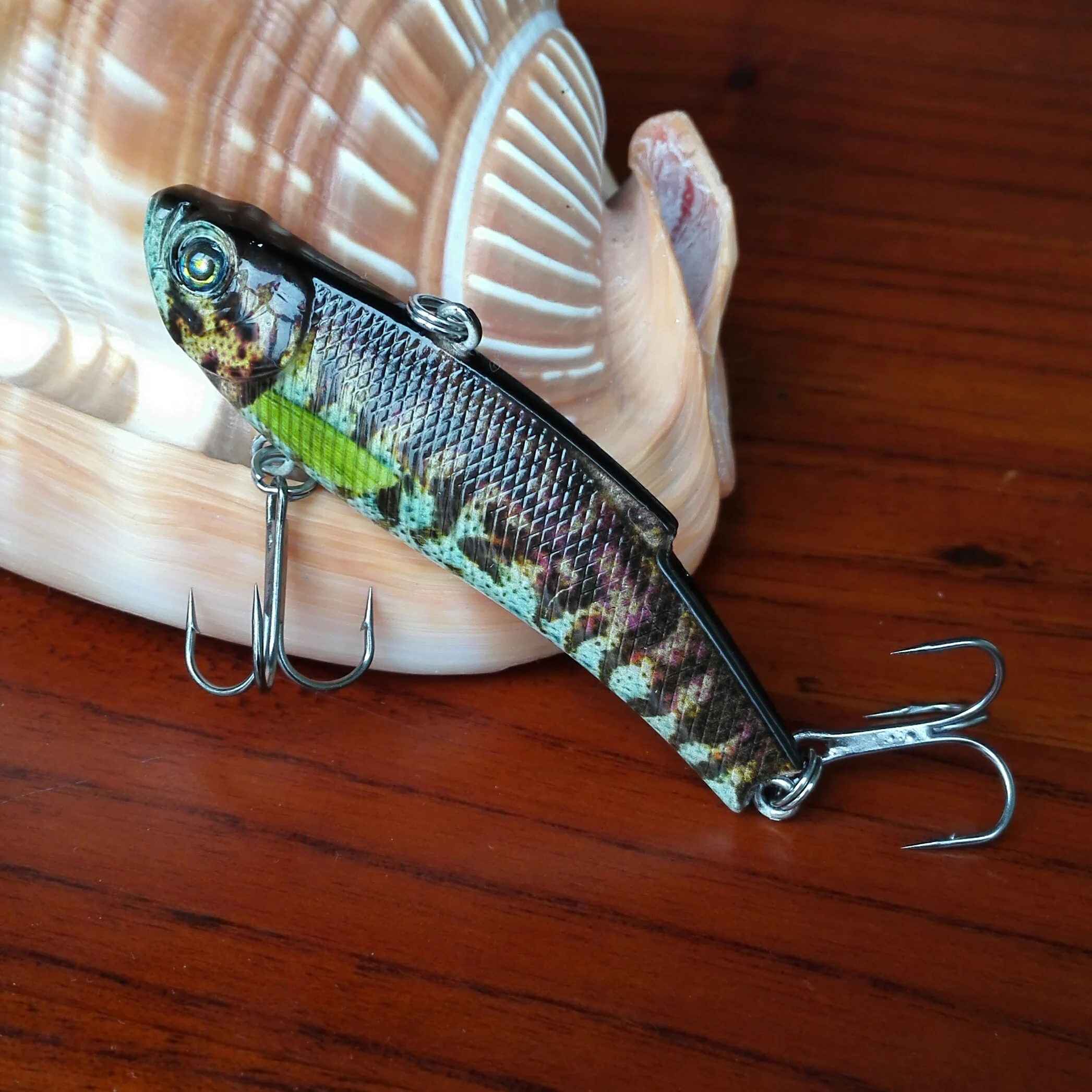 7 1 см/20 г жесткая приманка для зимней морской рыбалки VIB с трехмерными глазами со