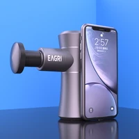 new eagle gray fascia gun mini portable muscle deep relaxer fitness electric massager muscle gun