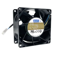new 80mm high speed cfm airflow dc 12v dual ball bearing pwm cooling fan computer pc80x80x38mm 10000rpm case powerful cooler