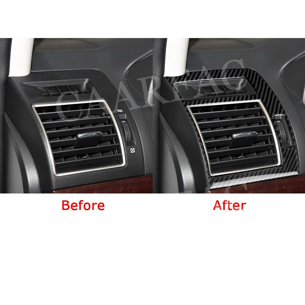 2 шт. декоративные наклейки из углеродного волокна для приборной панели