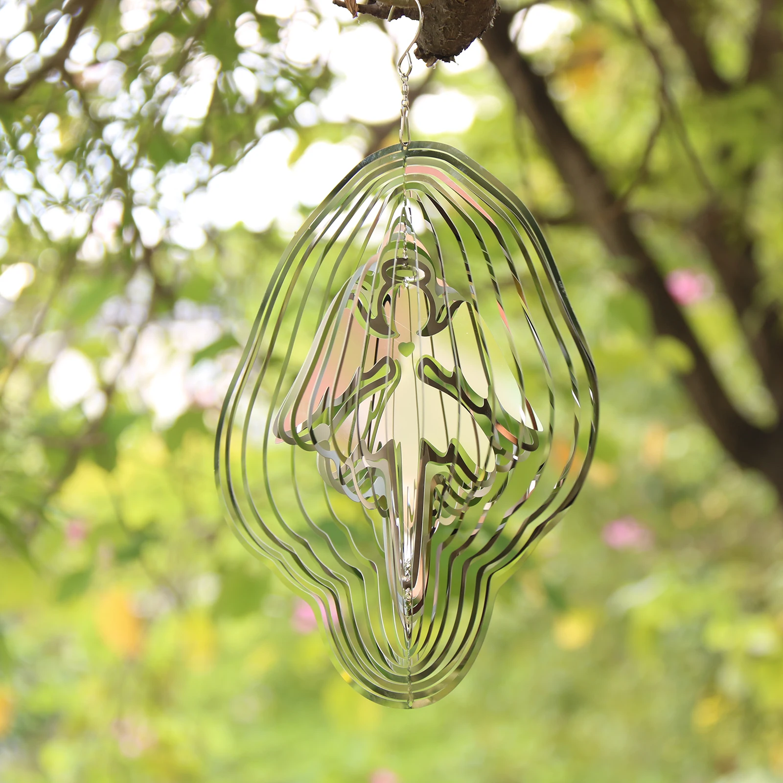 

3D Indoor Wind Chime Outdoor Garden Wind Spinners ing Rotating Crafts