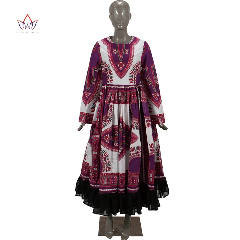 Новые платья Дашики с Африканским принтом базин Элегантное Длинное Вечернее