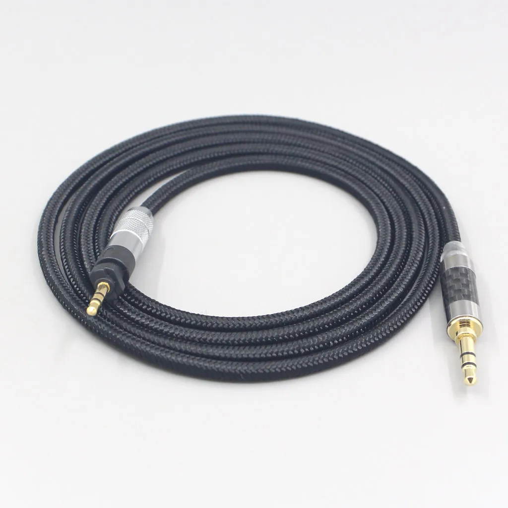 

6.5mm XLR 4.4mm Super Soft Headphone Nylon OFC Cable For Shure SRH840 SRH940 SRH440 SRH750DJ Philips SHP9000 SHP8900 LN007541