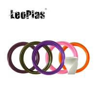 leoplas 1 75mm 10 and 20 meters pp filament sample for fdm 3d printer pen consumables printing supplies plastic material