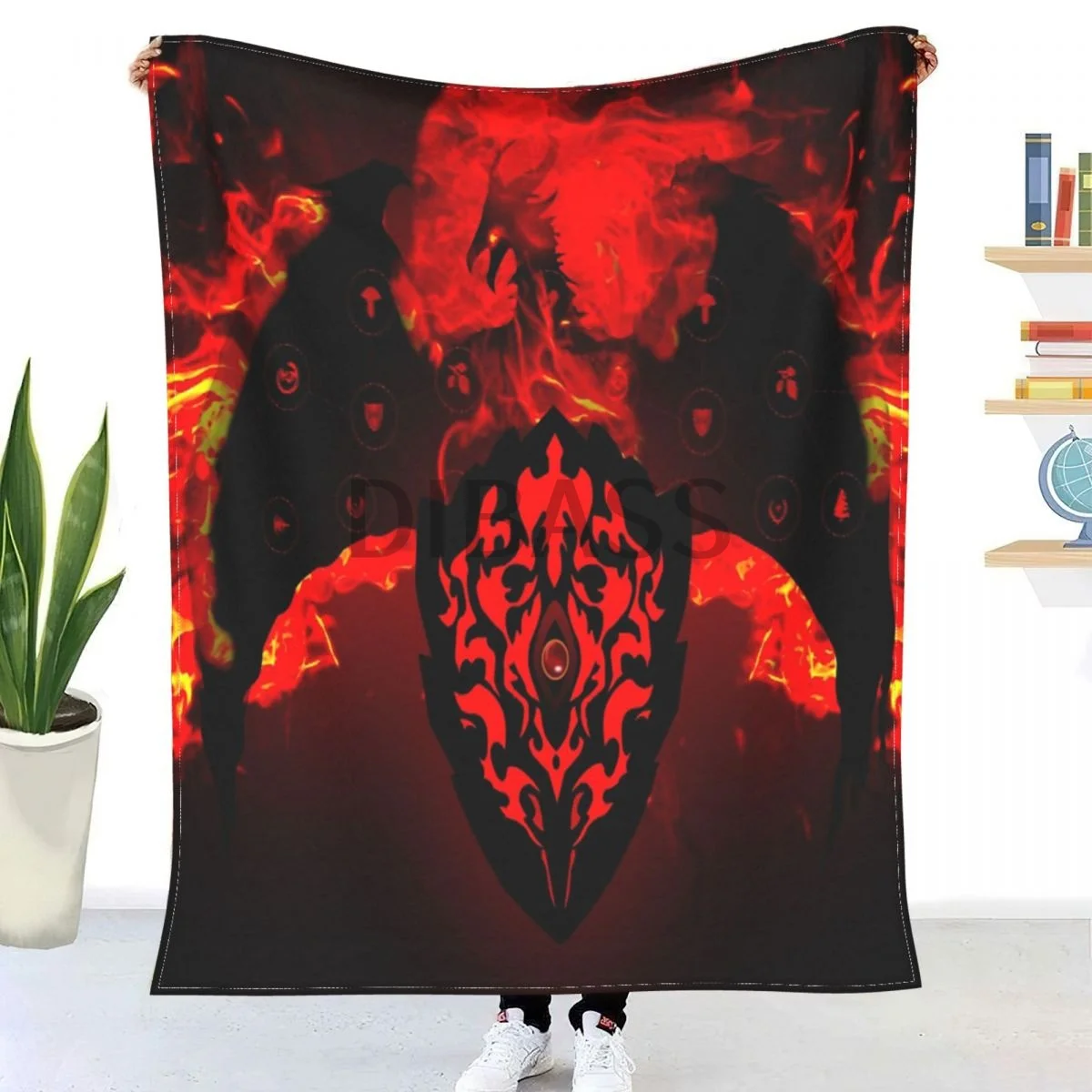 

The Rage Shield Throw Blanket 3D Printed Flannel Throw Blankets