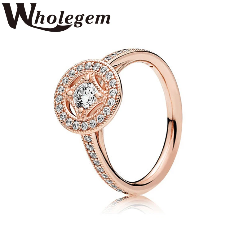 

WHOLEGEM 2020 New Classic Retro Elegant Oval Zircon Women's Wedding Ring Luxury Jewelry Engagement Fashion Jewelry