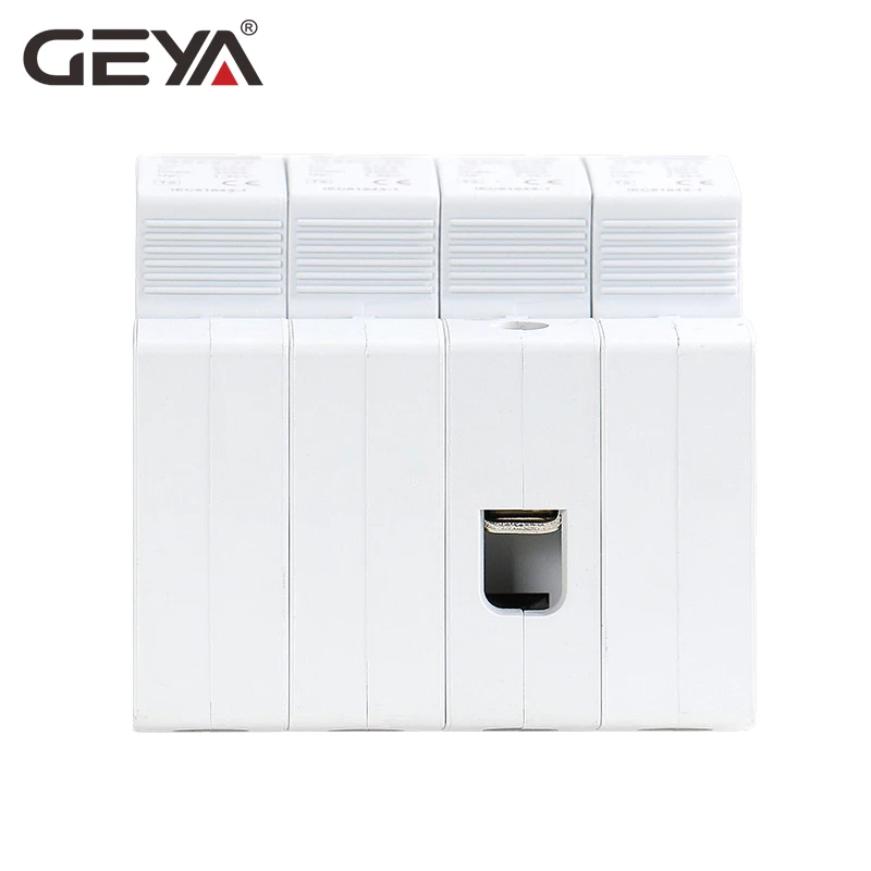 Бесплатная доставка GEYA GSP8 4P Din Rail SPD AC275V 385V 400V 440V 20KA 40KA AC стабилизатор напряжения