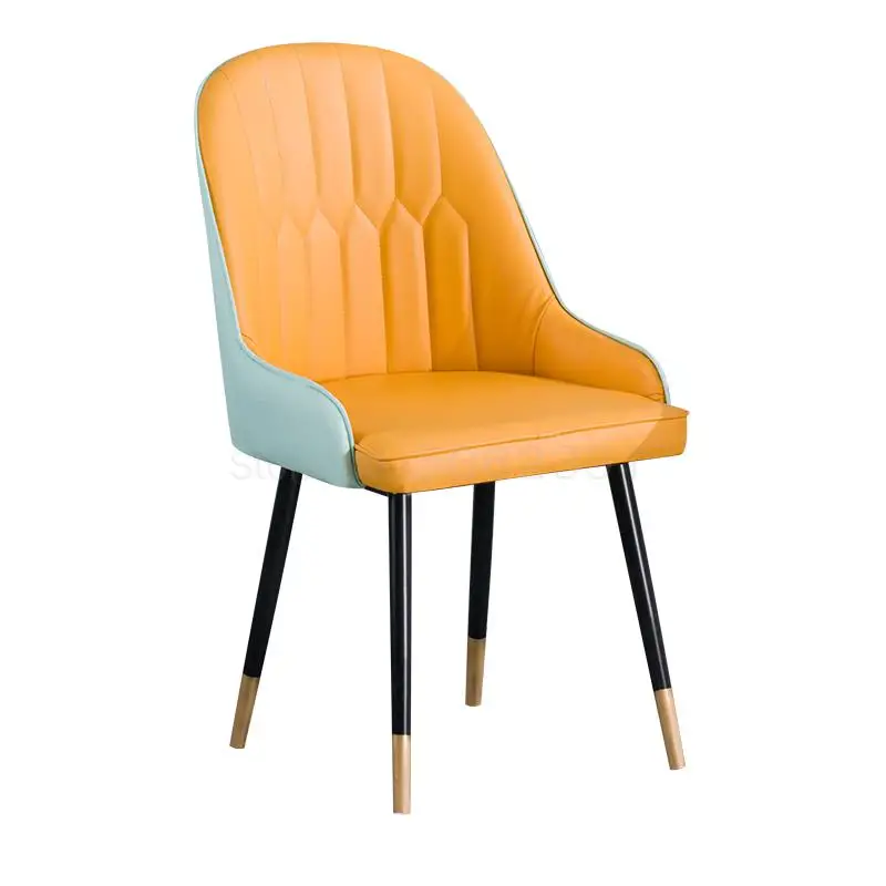 Скандинавский обеденный стул светильник роскошный простой макияж офисное