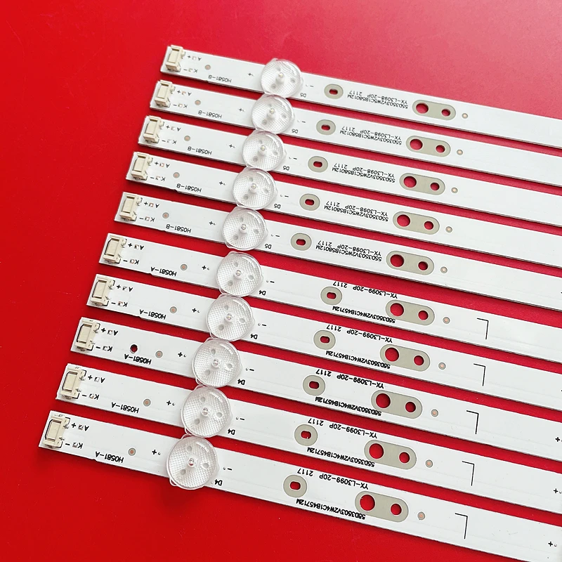 1 комплект = 10 светодиодный т. светодиодных лент для подсветки SW55D04B SW55D04A-ZC22AG-10 55F5