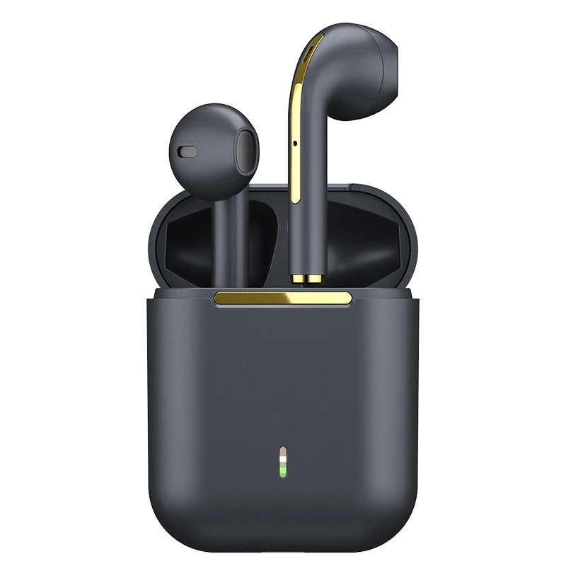 Тянь J18 наушники вкладыши TWS Bluetooth стерео True Беспроводной гарнитура в ухо громкой