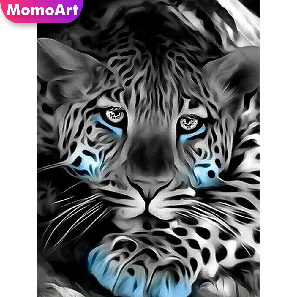 

MomoArt Алмазная живопись леопард полная площадь распродажа Алмазная мозаика животные Алмазная вышивка крестом мультфильм наборы украшения