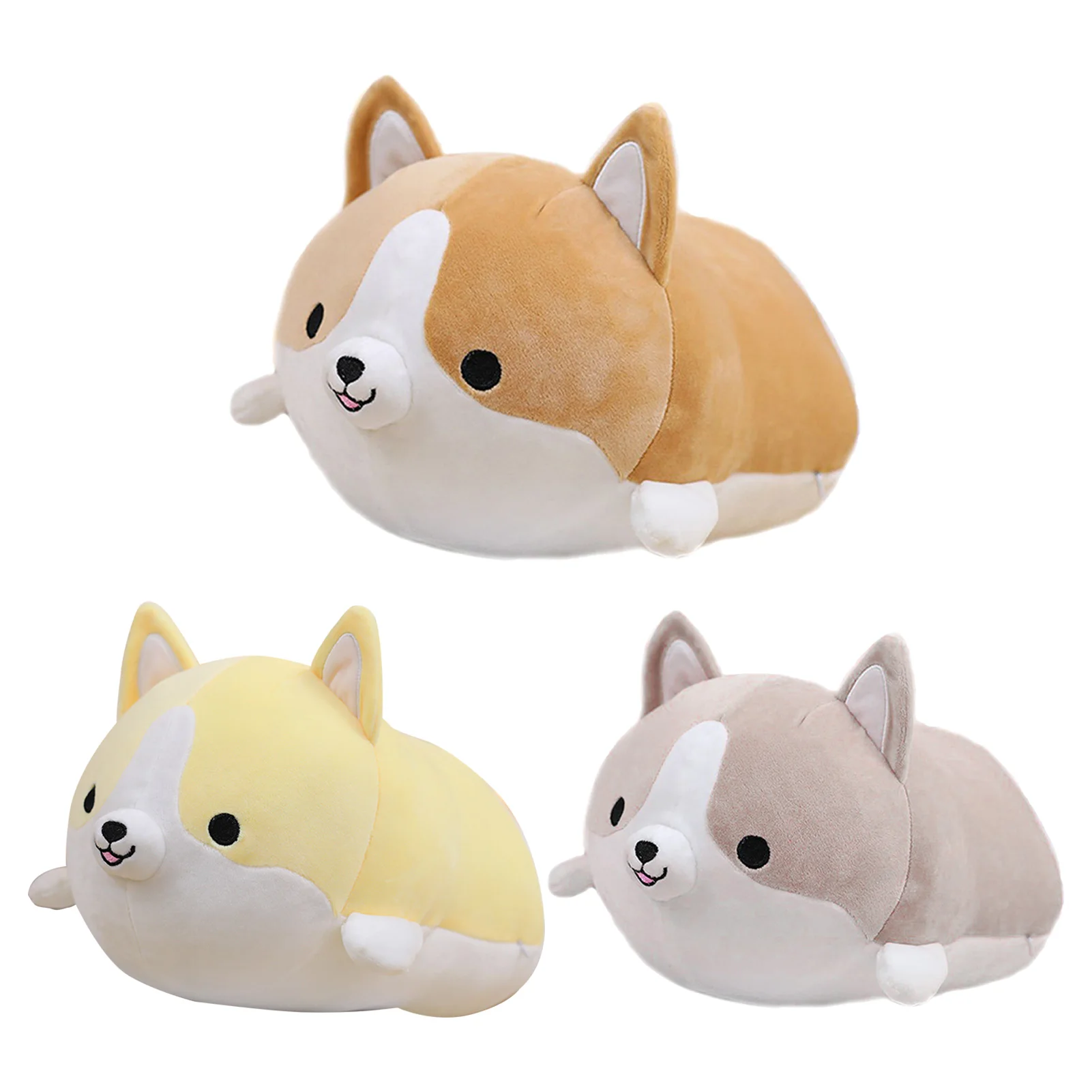 

Corgi Dog Plush Toy Cute Cartoon Kawaii Stuffed Soft Doll Cushion Boys Girls Anti Stress Cushion Pillow Toys For Children Kids