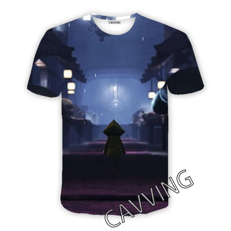 

CAVVING 3D Printed Little Nightmares Casual T-shirts Hip Hop Tshirts Harajuku Styles Tops Clothing for Men/women