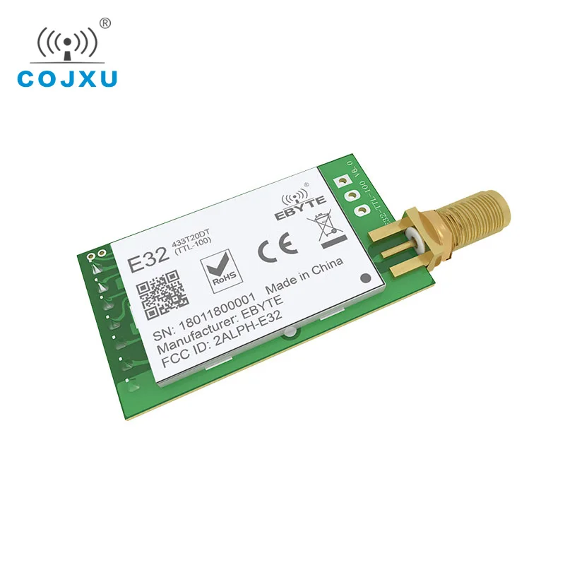 Lora SX1278 TCXO 433 МГц cojxu E32-433T20DT Беспроводной радиочастотный модуль SMA-K разъем LoraWAN IOT