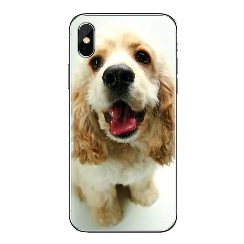 Cocker Spaniels dog puppies Poster For Samsung Galaxy J1 J2 J3 J4 J5 J6 J7 J8 Plus 2018 Prime 2015 2016 2017 Soft TPU Phone Case |