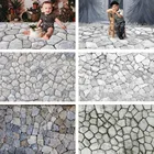 Фотофон Avezano с изображением каменного пола, текстура серого камня, Рождественский детский портрет декоративный фон, Фотостудия